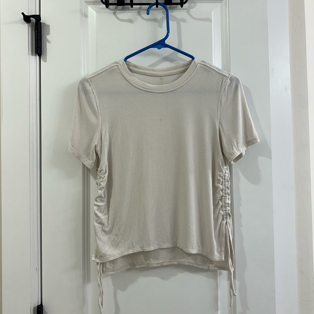 Lululemon Side Cinch Ribbed T-shirt